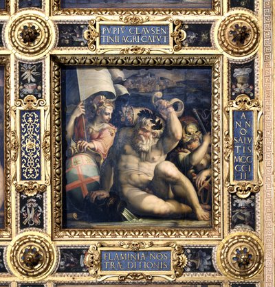 Allegorie der Region Romagna von der Decke des Salone dei Cinquecento, 1565 von Giorgio Vasari